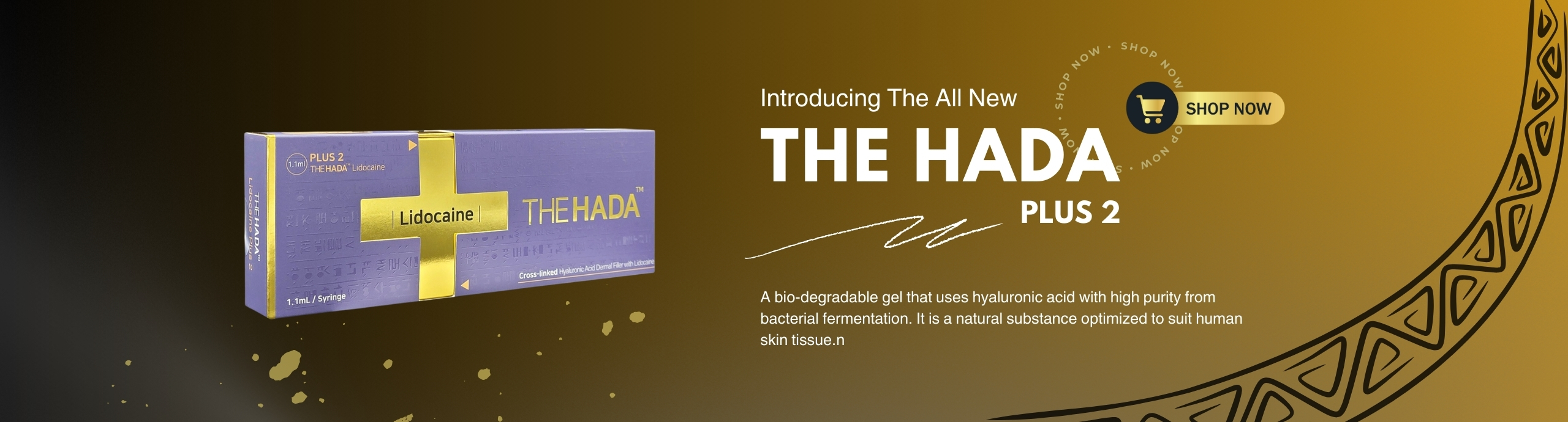 the hada plus 2 banner